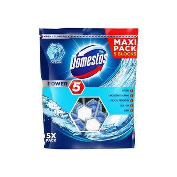 Domestos Toilet Cage Power 5 - Ocean - 5 Pack